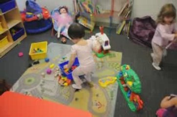 Kimberly first day at the dance center