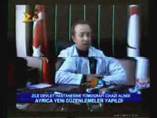 zile devlet hastanesine tomoğrofi cihazı alındı