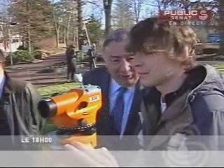 Présentation de Tecomah et visite du Président du Sénat - Pu