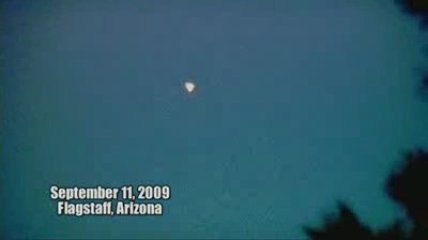UFO OVER FLAGSTAFF SEPTEMBER 11, 2009 Video