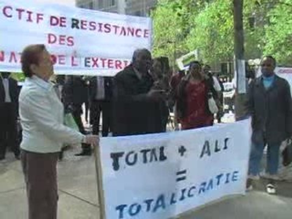 AREVA & TOTAL 2 - Déclaration de David Asseko Minko