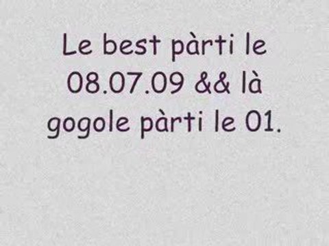 Mei deùx ànges pàrti là hàùt ... ='(