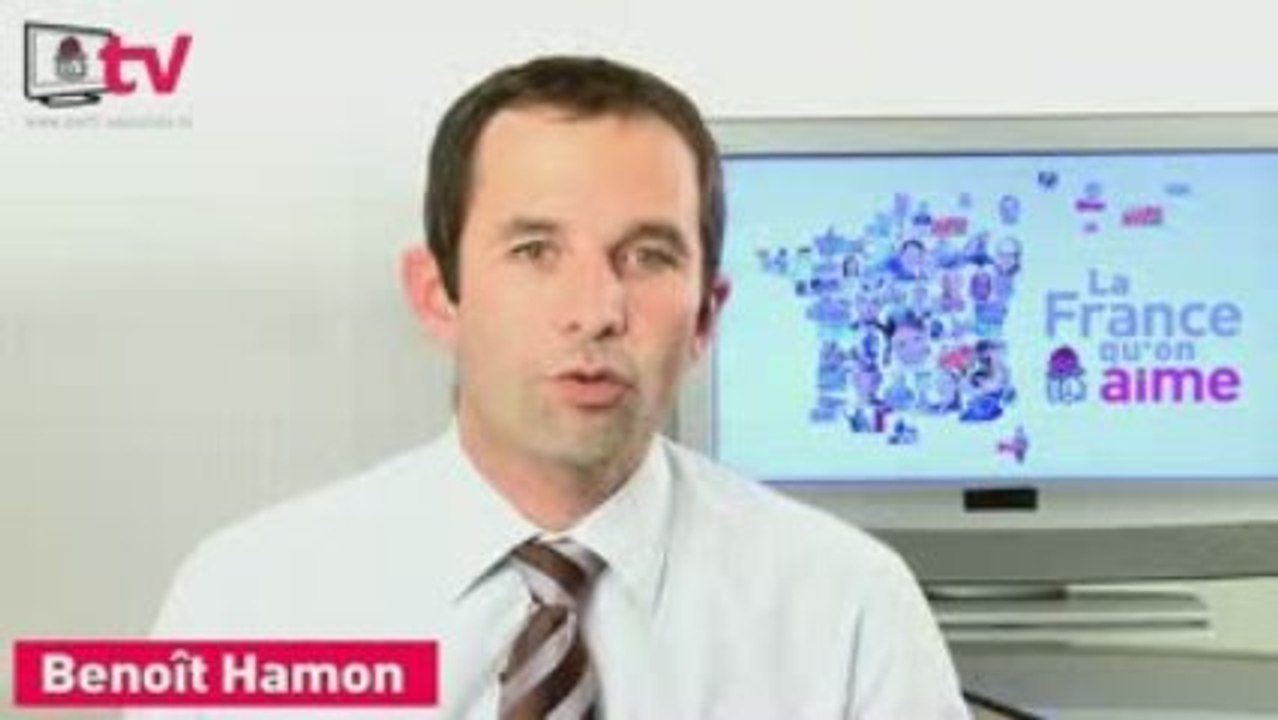 Benoît Hamon : Appel au vote pour la rénovation