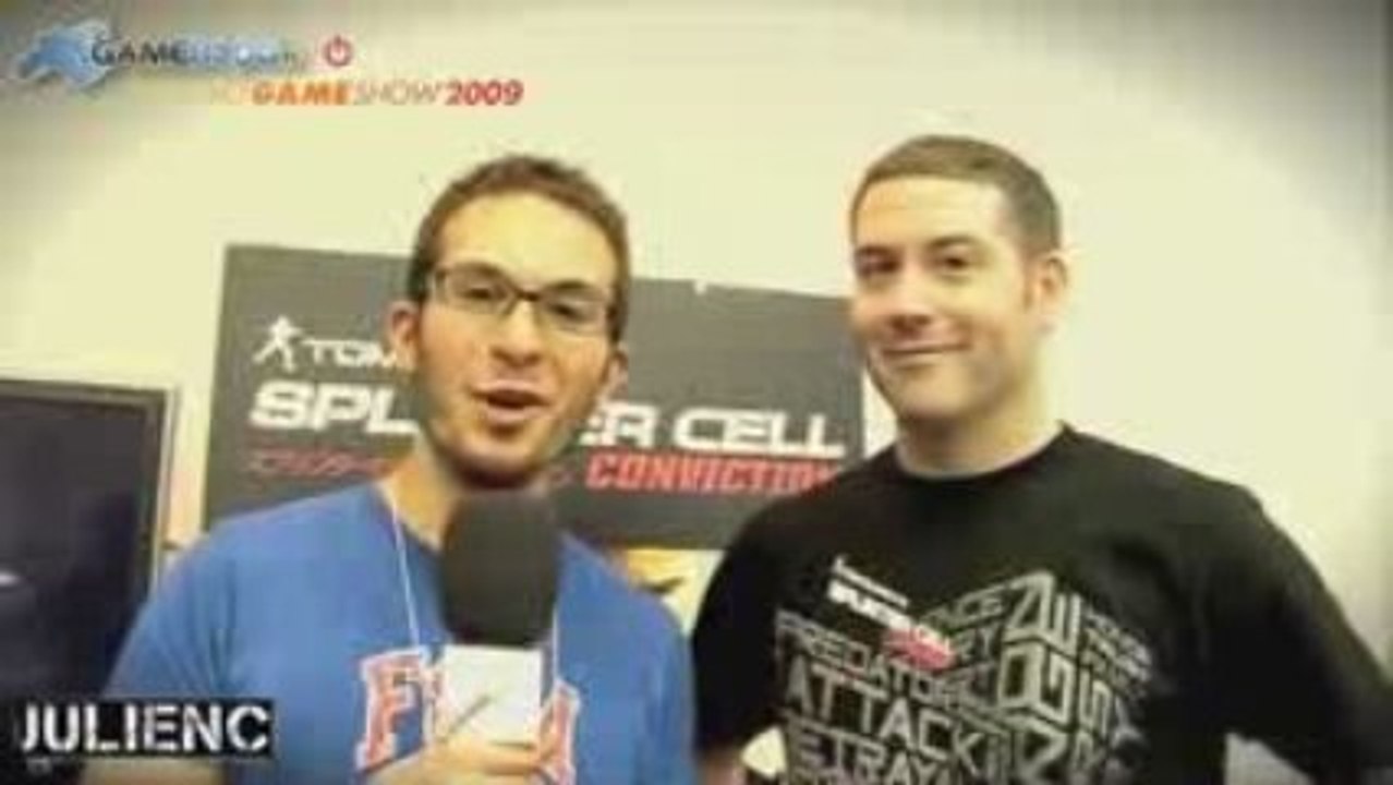 TGS 09 > ITV Maxime Beland (Splinter Cell Conviction)