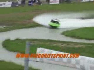 Maitrise parfaite de jet boat