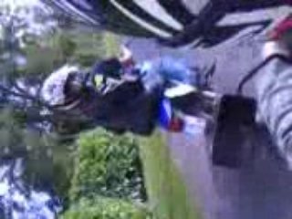 Jordan & moi sur son scoot :S