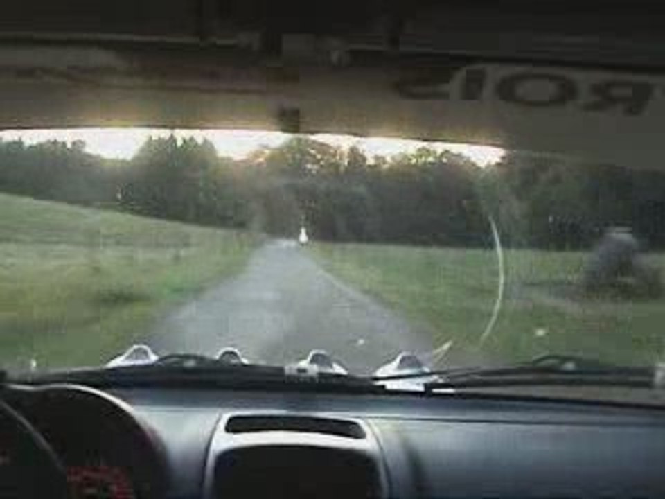 cam embarqué rallye vosgien 2009 es6 equipage patrois/peroz