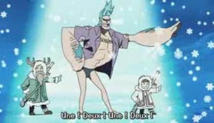 One piece Franky  danse Super !