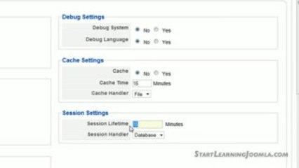Easy Joomla Quick Tip - Don't get logged out