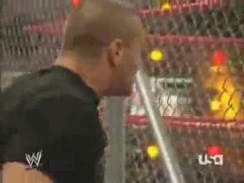 jeff vs. umaga steel cage whisper in the wind