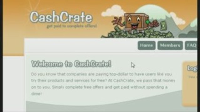 Make Money using Cash Crate