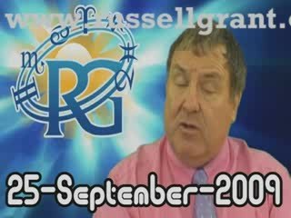 RussellGrant.com Video Horoscope Virgo September Friday 25th
