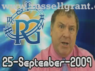RussellGrant.com Video Horoscope Aries September Friday 25th