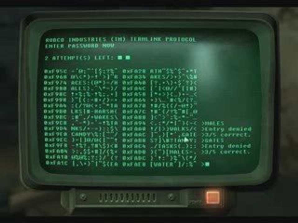 [Fallout 3 : Gameplay] 10) Retour vers le futur
