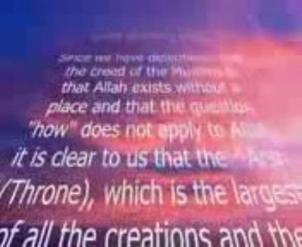 Allah Exists without a Place 4