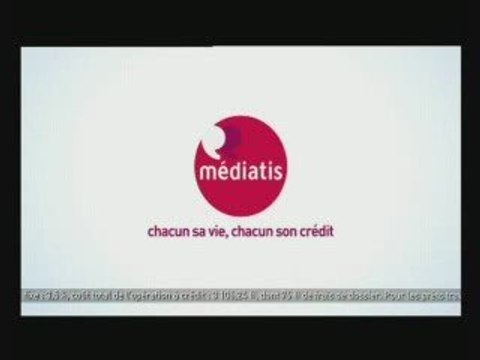 Mois pour mois, crédit médiatis