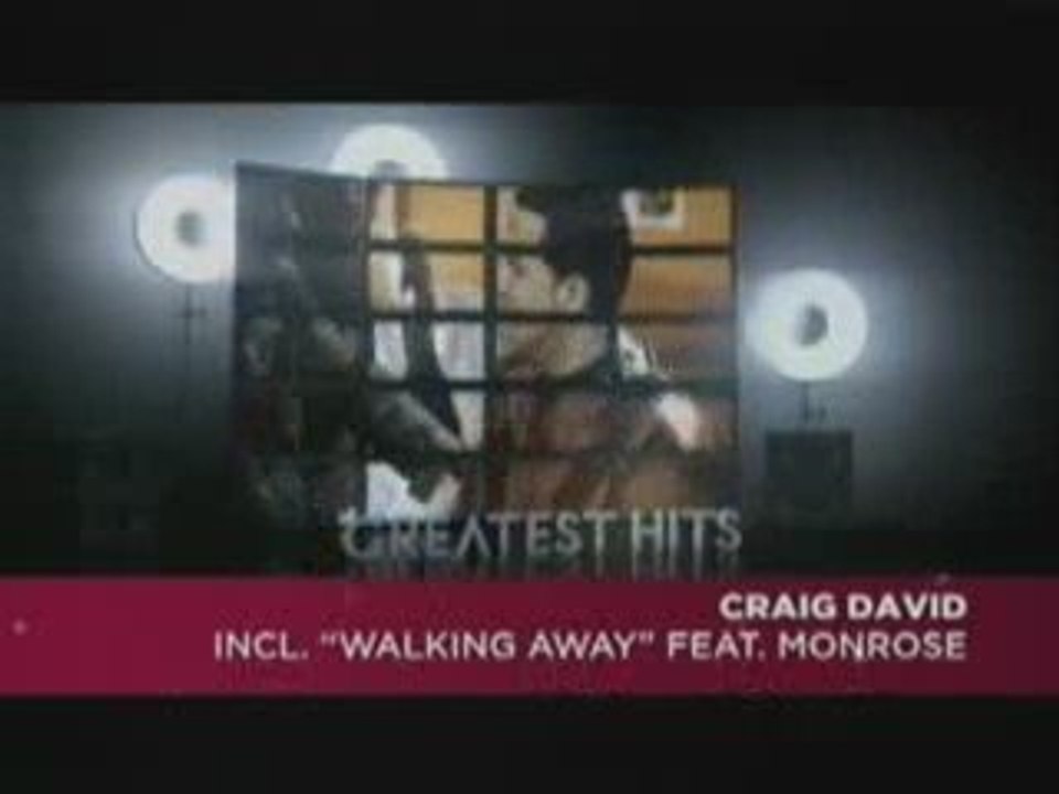 Trailer Walking Away w/ Craig David Featuring Monrose