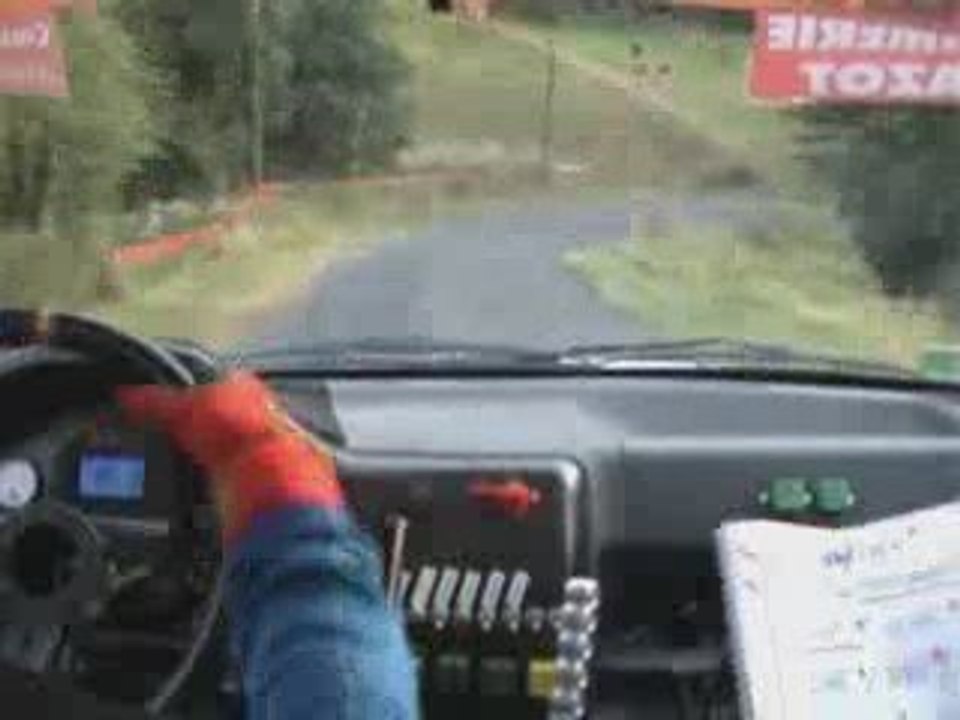 Rallye Haut-Lignon 2009 - caméra embarquée