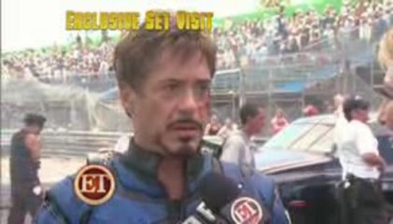 Ironman 2 - Extrait Tournage