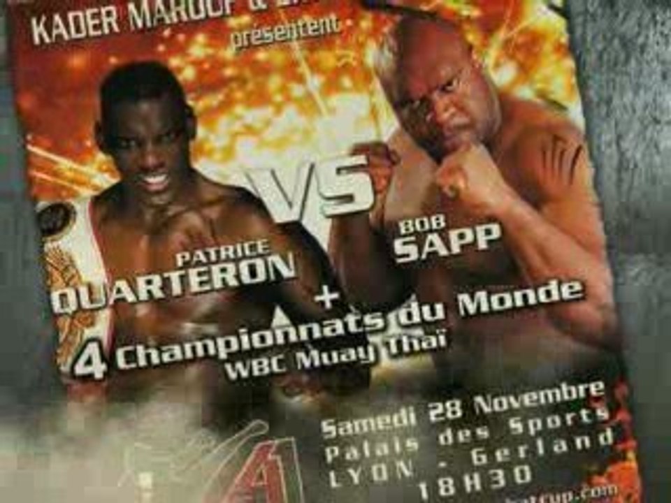 Bob Sapp : "Quarteron ira au tapis !"