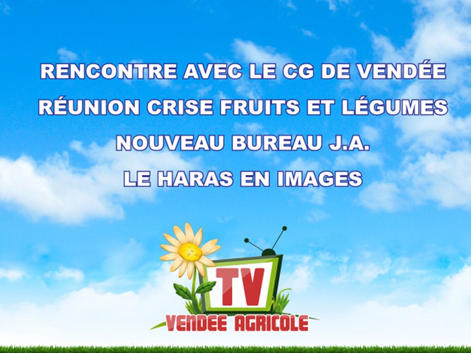 Journal TV Vendée Agricole 25 Septembre 2009