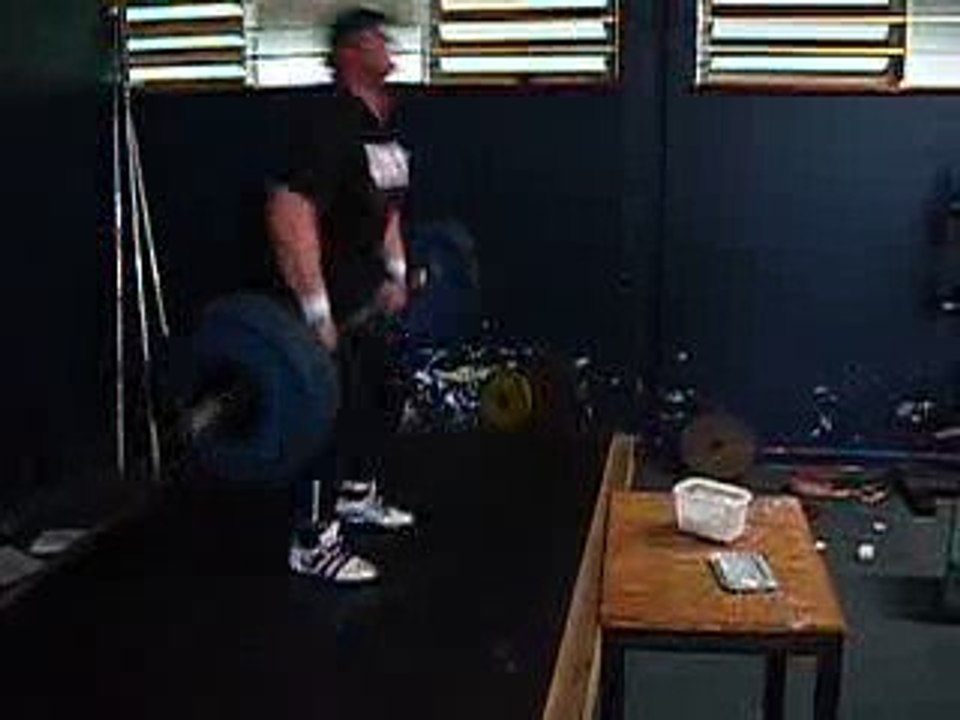 MUSCU 185kgs power clean