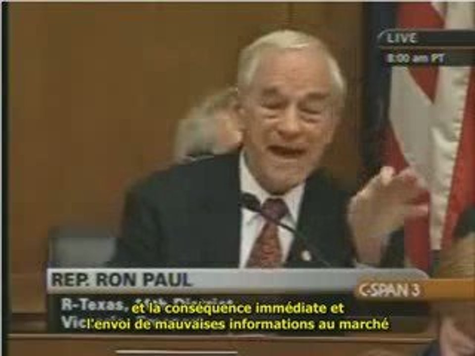 Picsou & Ron Paul VS Banksters & infation