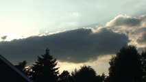 Time lapse sunset over Brussels