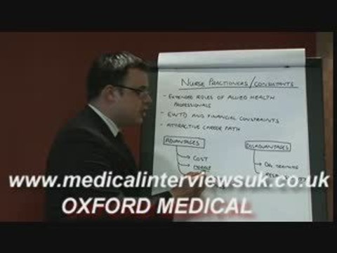 Nurse Consultants: Medical Interview Questions: Oxford Medic