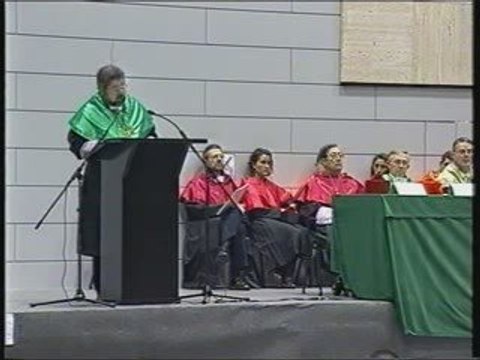 Cerimonia d'Inauguració del curs acadèmic 1995-96