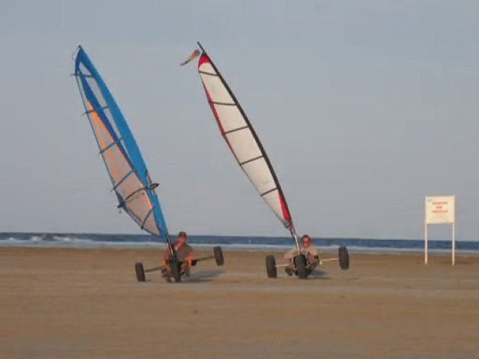Kite Buggy 2009 spot Leucate Port La Nouvelle record