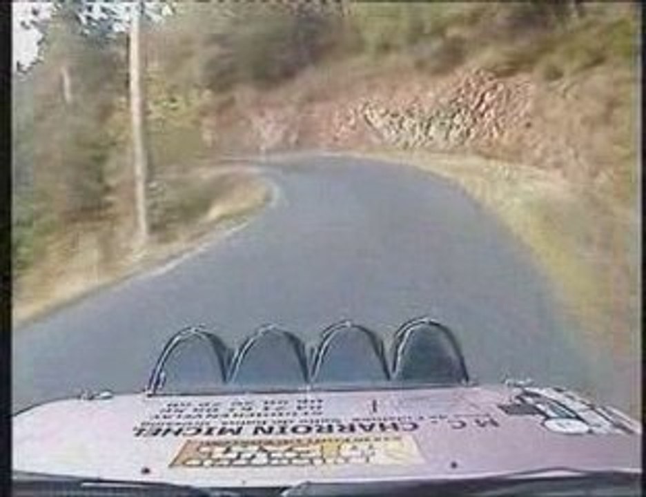 Es 4 Velay les planchas camera embarqué team ANJC rallye