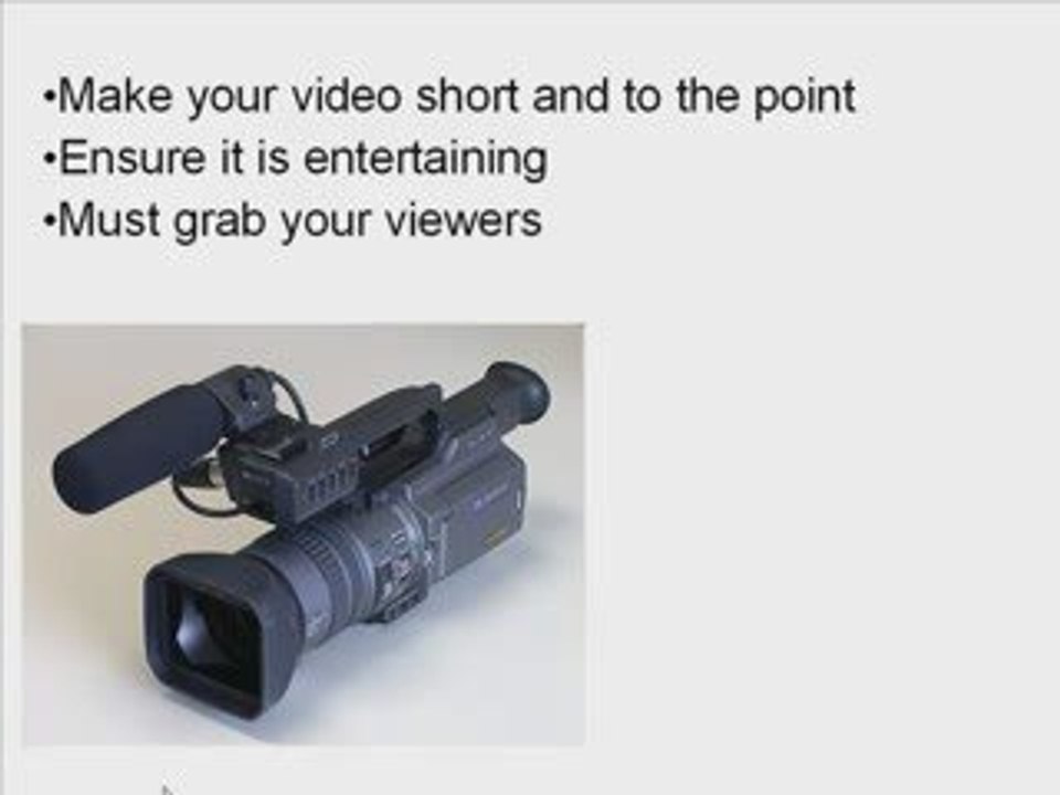 Video marketing domination