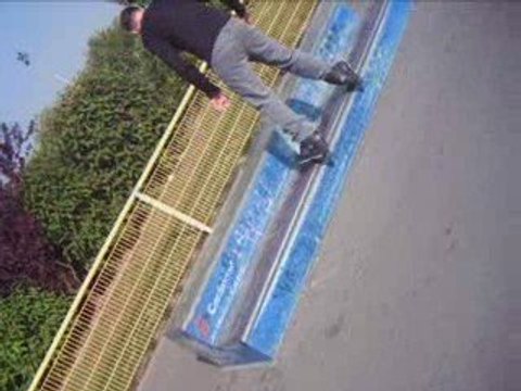 Roller agressif roller street skate park nord