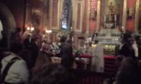Mariage du Comte de Paris. Offrande à la Vierge
