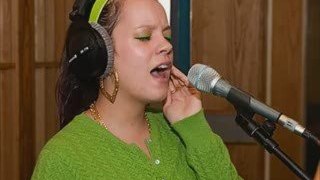Lily Allen Naive by the Kooks Live lounge cover