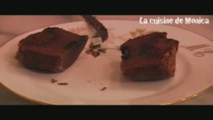 Fondant au chocolat (Recette de Monica)