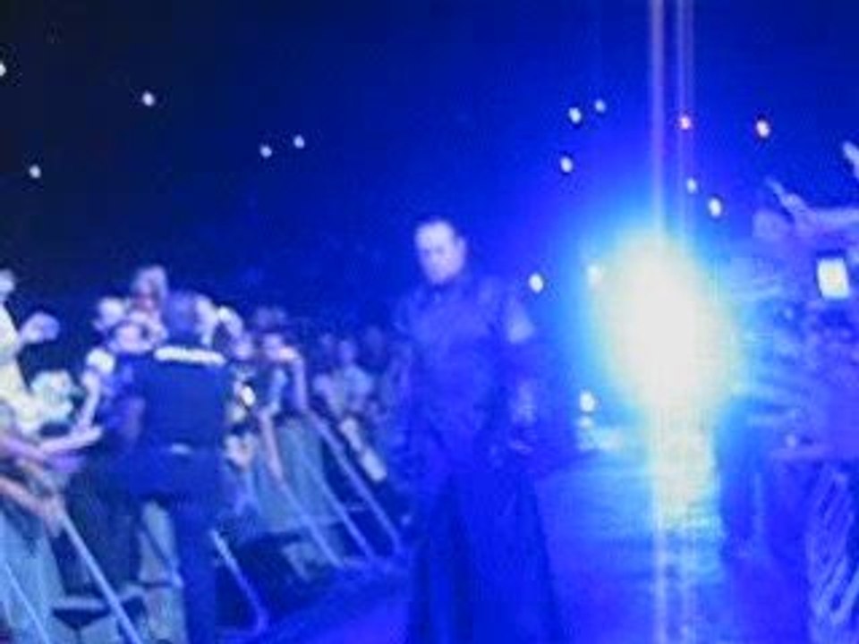Entrée THE UNDERTAKER Smackdown Paris Bercy 09