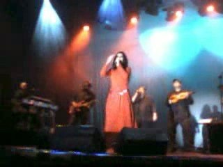 diana navarro en oviedo grabado por nafi