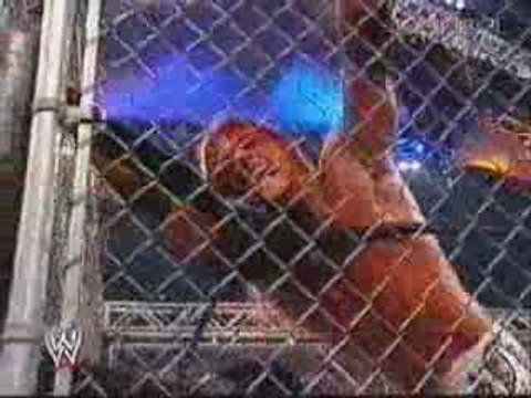 Edge vs Chris Jericho Smackdown 2002 Steel Cage 2