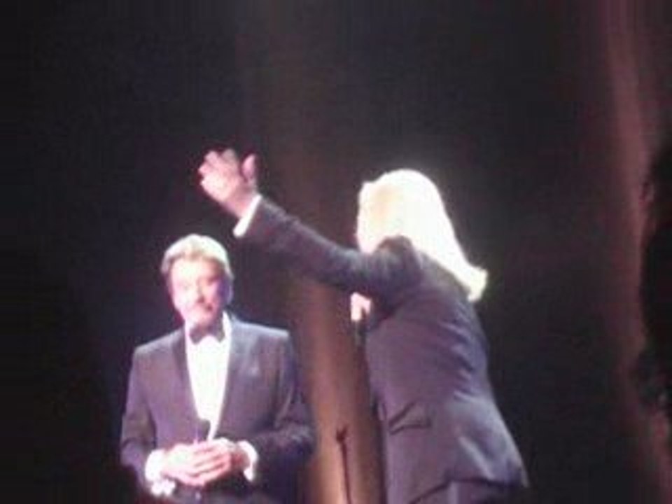 DUO S. VARTAN - J. HALLYDAY OLYMPIA 18 SEPTEMBRE 2009