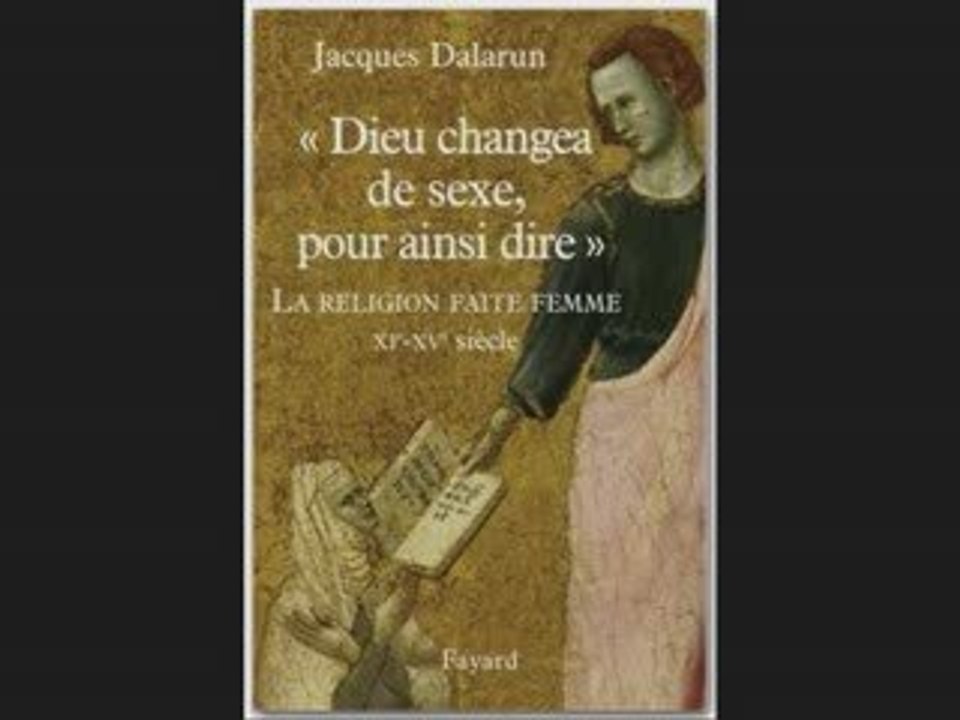 L'Eglise devant la femme Partie 1/3