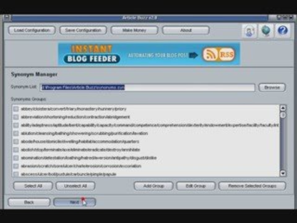 Article Marketing Power Rewriter