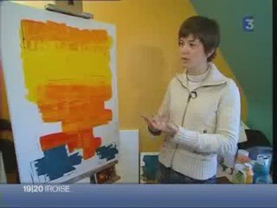 Lucieonthemoon, Artiste peintre et peinture abstraite