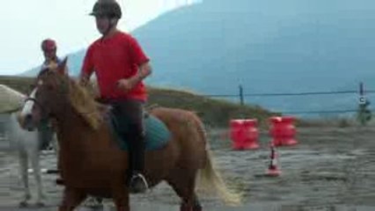 1er cours d'equitation