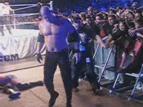 Fin combat JOHN MORRISON-KANE smackdown bercy 09