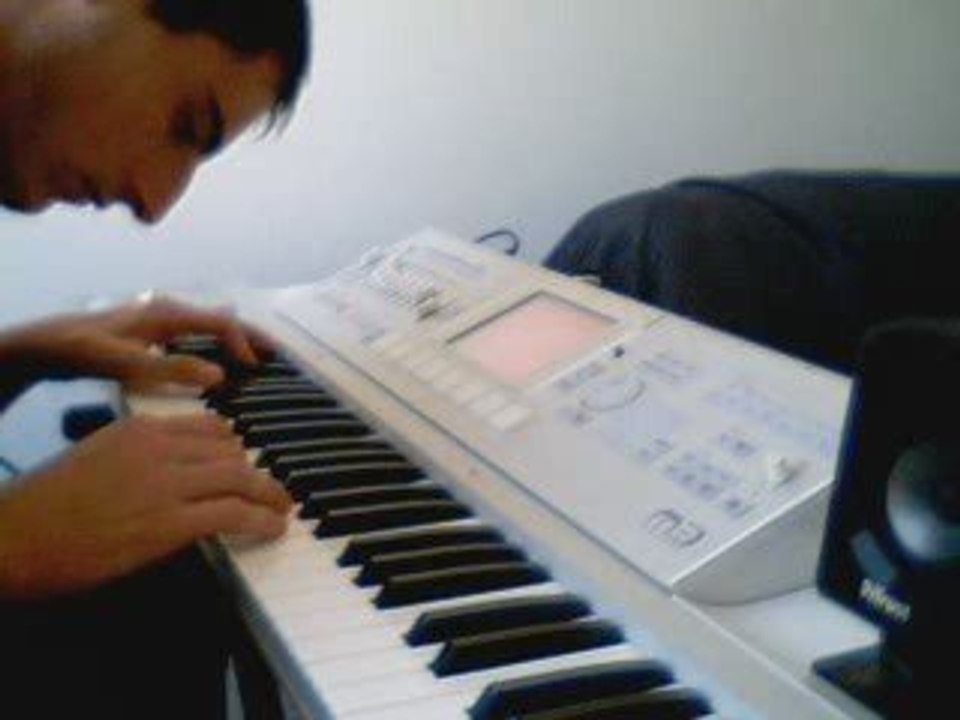 improvising on a korg M3