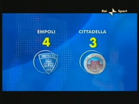 7^ giornata EMPOLI - CITTADELLA 4-3 90°minuto