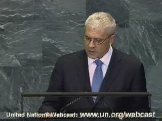 Serbia President. 64th General Assembly. September 2009