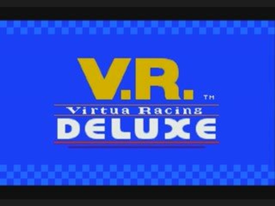 Virtua Racing Deluxe (32X) - intro